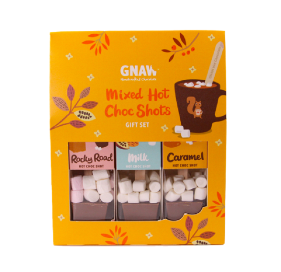 Gnaw - Variety Hot Choc Shot Gift Box (6 x 135g)