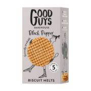 Good Guys Bakehouse Black Pepper Biscuits Melts