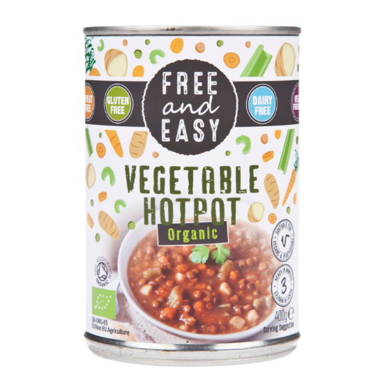 Free and Easy - Vegetable Hotpot Meal (6 x 400g)