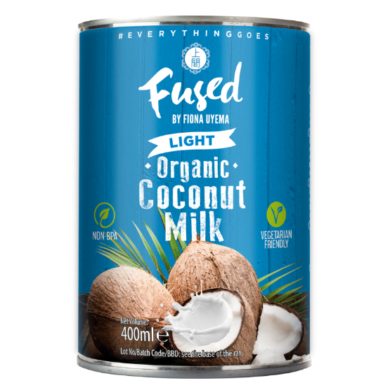 Fused by Fiona - Organic Light Coconut Milk (12 x 400ml)