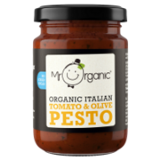 Mr Organic - Tomato & Olive Pesto (6 x 130g)
