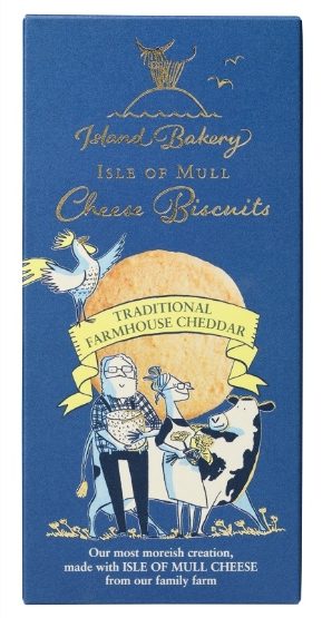 Island Bakery-Mull Cheese Biscuit Trad F'house Ched(12x100g)