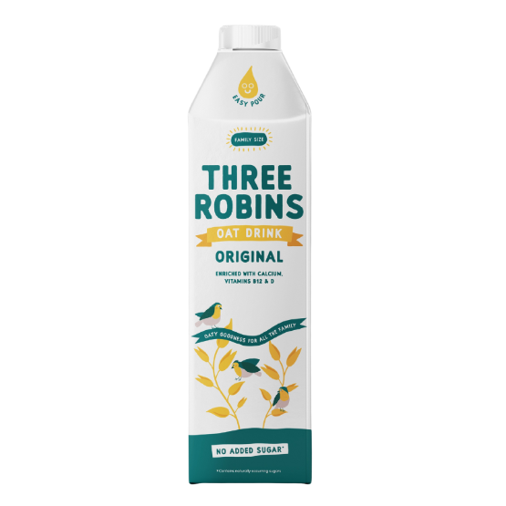 Three Robbins - Original Oat Milk (6 x 1ltr)