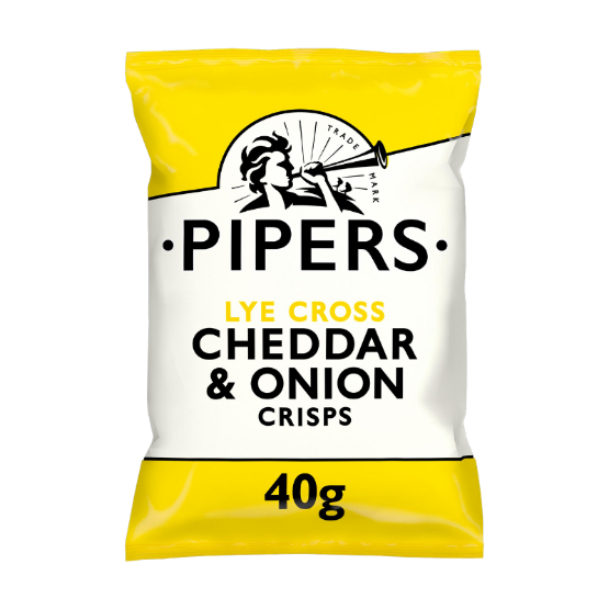 Pipers Gluten Free Lyecross Cheddar and Onion