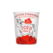 Rora Dairy - Scottish Strawberry Yoghurt (6 x 425g)
