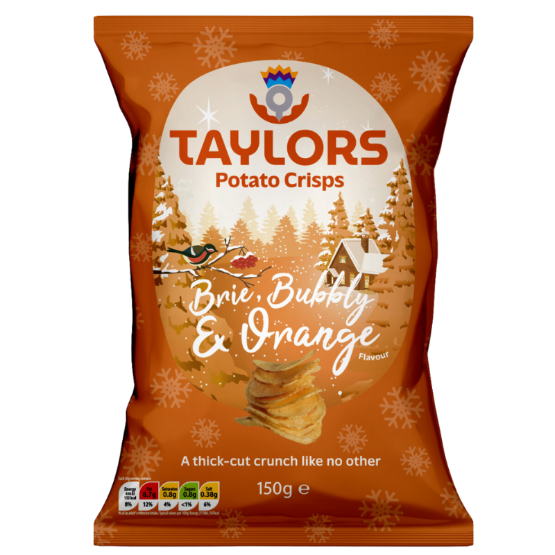 Taylors - Brie, Bubbly & Orange (8 x 150g)