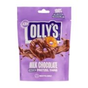 Olly's - Pretzel Thins Salted Milk Chocolate (10x90g)