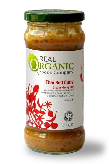 Real Organic Sauce - GF Red Thai Curry (6 x 335g)