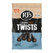 RJ's - Licorice Chocolate Twists (12 x 280g)
