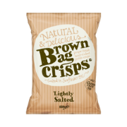 Brown Bag Crisps Lightly Salted Crisps