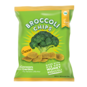 Growers Garden - Cheese Broccoli Crisps (24 x 22g) 