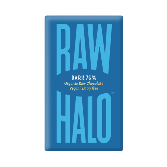 Raw Halo - Dark 76% Raw Chocolate (10 x 22g)