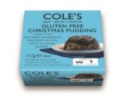 Cole's Puddings - GF Nut Alcohol Free Xmas Pud (12x112g)