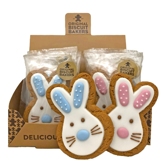 Original Biscuit Bakers - Mr & Mrs Rabbit (12 x 60g e) - No longer available to order