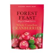 Forest Feast - Whole Canadian Cranberries (6 x 170g)