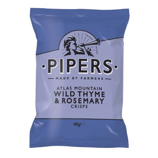 Pipers - GF Wild Thyme & Rosemary (24 x 40g)