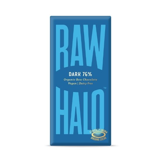 Raw Halo - Dark 76% Raw Chocolate (10x70g)