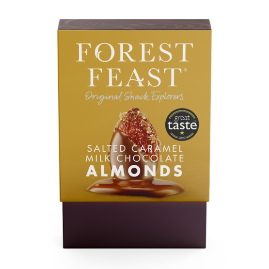 Forest Feast - GF Salted Caramel Milk Chocolate Almonds (6 x 140g)