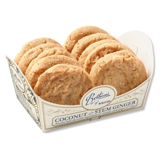 Botham's of Whitby - Coconut&Stem Ginger Biscuits (12x200g)
