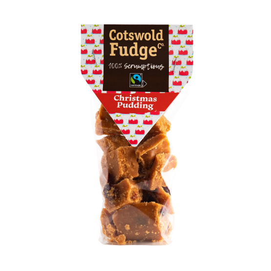 Cotswold Fudge - Christmas Pudding (12 x 150g)