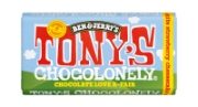 Tony's Chocolonely-Ben&Jerry's Wht Choc Cheesecake (15x180g)