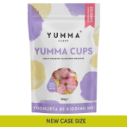 Yumma Candy - Yumma Cups (Fruit Yoghurt Gummies) (7 x 138g)