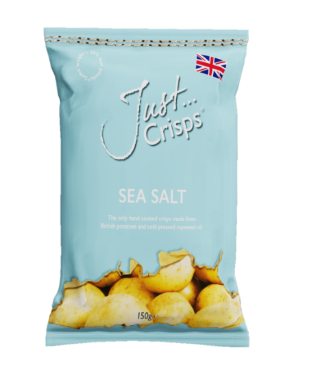 Just Crisps - GF Sea Salt (12 x 150g)