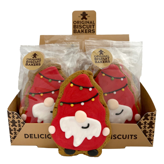 X1Original Biscuit Bakers - Christmas Lights Gonk (16 x 70g)