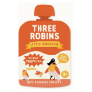 Three Robbins - Totally Tropical Smoothie Pouches (6 x 100g)