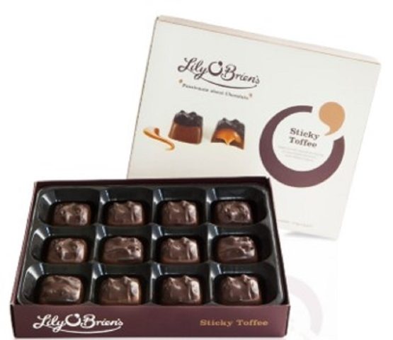 Lily O'Brien - Sticky Toffee Box (8 x 170g)