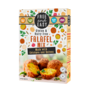 Free and Easy - GF Falafel Mix w/ Chickpea&Quinoa (4 x 195g)