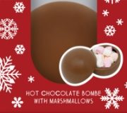 Cocoba - Hot Chocolate Bombe Christmas Bauble (12 x 50g)
