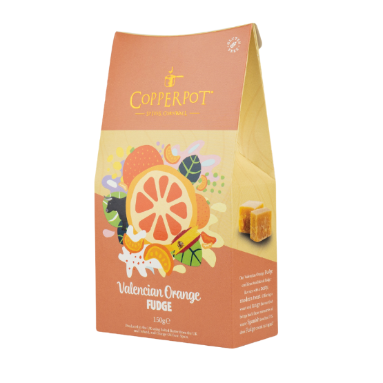 Copperpot Fudge - Velencian Orange Fudge (10 x 150g)