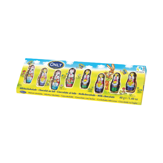 Bysel - Milk Chocolate Bunny (24 x 40g)