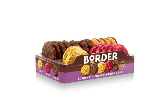 Border Biscuits - Luxury Chocolate Sharing Pack (4 x 365g)