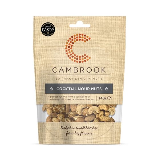 Cambrook - Cocktail Hour Nuts (10 x 140g)