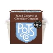 Pots & Co - GF Salted Caramel & Chocolate Ganache (4 x 90g)