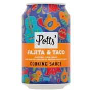 Potts - Mexican Fajita Sauce (can) (8 x 330g)