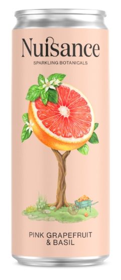Nuisance - Pink Grapefruit & Basil (12 x 250ml)