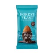 Forest Feast - Sea Salted Dark Chocolate Almonds (12 x 40g)