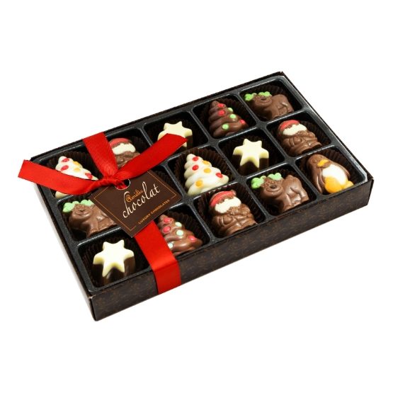 Amelie - 15 Belgian Choc Santa & Friends (9 x 180g)