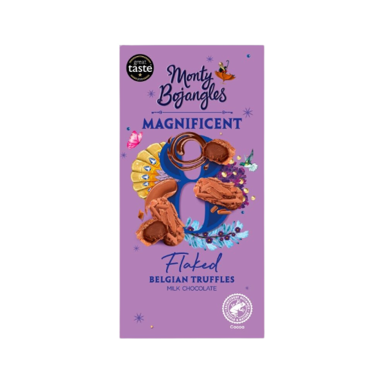 Monty Bojangles - Milk Chocolate Flaked Truffles (8x100g)