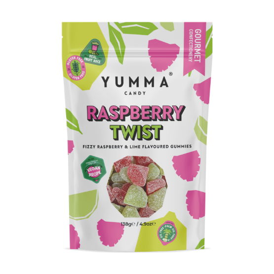 Yumma Candy Raspberry Twists