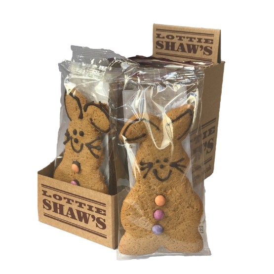 Lottie Shaws - Gingerbread Bunnies (12 x 50g) - No longer available to order