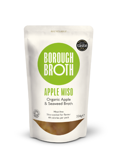 Borough Broths - Organic Apple,Miso&Seaweed Broth (10x324g)