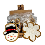 Original Biscuit Bakers - Snowman & Snowflake (16 x 60g/60g)