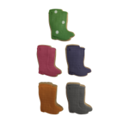 Cookielicious - Mini Welly Boots (12 x 80g) *colours may vary*