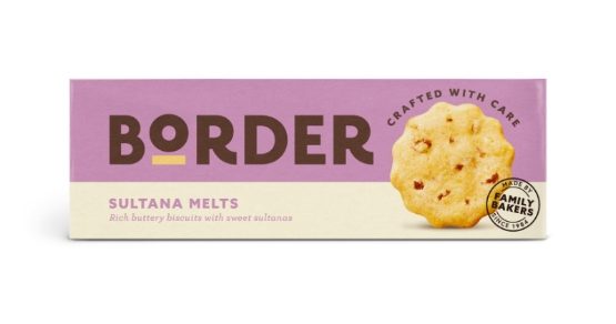 Border Biscuits - Buttery Sultana Melts (12 x 135g)