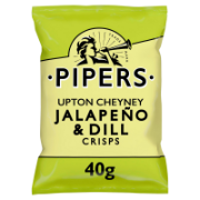 Pipers - Upton Cheyney Jalapeño & Dill (24 x 40g)