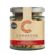 Cambrook- Baked Sweet Chilli Peanuts&Cashews (15 x 90g)